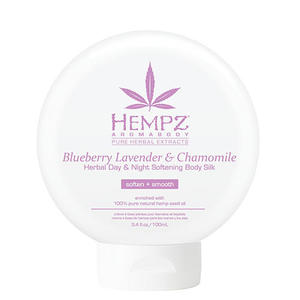 Hempz Шелк для лица и тела смягчающий "Лаванда, Ромашка и Дикие Ягоды" Blueberry Lavender & Chamomile Herbal Day & Night Softening Body Silk, 250 мл (Hempz, Специальные средства)
