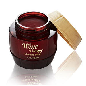 Holika Holika Wine Therapy Sleeping Mask Red Wine - Маска для лица ночная, красное вино, 120 мл (Holika Holika, Wine Therapy)