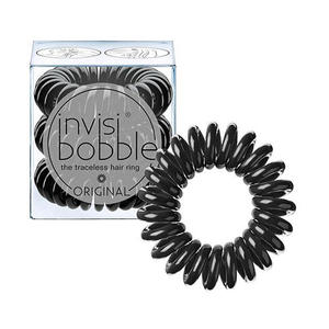 Invisibobble Резинка-браслет для волос Luscious Lashes черный металлик (Invisibobble, Original)