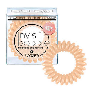 Invisibobble Резинка-браслет для волос To Be Or Nude To Be (с подвесом) бежевый 3 шт. (Invisibobble, Power)