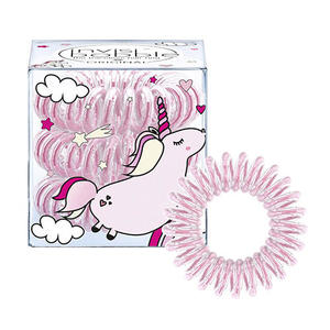 Invisibobble Резинка-браслет для волос Unicorn Elly розовое серебро (Invisibobble, Original)