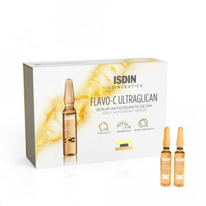 Isdin Сыворотка для лица дневная Isdinceutics Flavo-C Ultraglican 30 шт х 2 мл (Isdin, Isdinceutics)