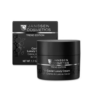 Janssen Роскошный обогащенный крем с экстрактом чёрной икры Caviar Luxury Cream 50 мл (Janssen, Trend Edition)