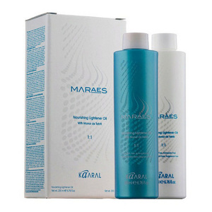 Kaaral Осветляющее и увлажняющее масло для волос с маслом моной де Таити Nourishing Lightener Oil, 400 мл (Kaaral, Maraes)