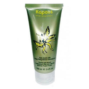 Kapous Professional Маска для волос с эфирным маслом цветка дерева Иланг-Иланг 100 мл (Kapous Professional, Ilang Ilang)