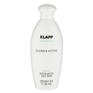 Klapp Эксфолиатор для жирной кожи, 250 мл (Klapp, Clean & active)