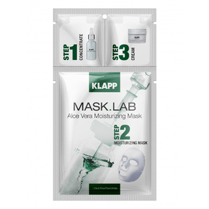 Klapp Набор Aloe Vera Moisturizing Mask 1 шт (Klapp, Mask.Lab)