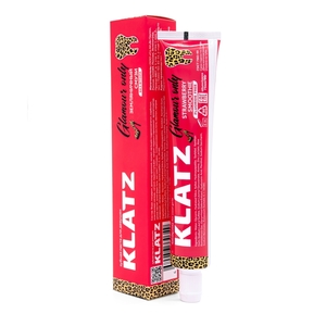 Klatz Зубная паста для девушек "Земляничный смузи" без фтора 75 мл (Klatz, Glamour Only)