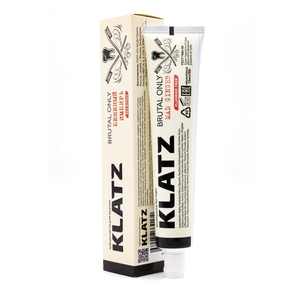 Klatz Зубная паста для мужчин Бешеный имбирь без фтора 75 мл (Klatz, Brutal only)