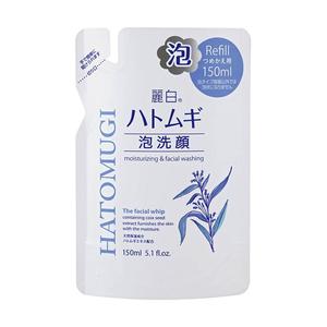Kumano cosmetics Пенка для умывания Urarashiro HATOMUGI, (сменная упаковка) 150 мл (Kumano cosmetics, Косметика для умывания)