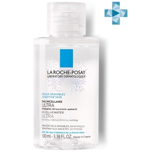 La Roche-Posay Мицеллярная вода для чувствительной кожи, 100 мл (La Roche-Posay, Physiological Cleansers)