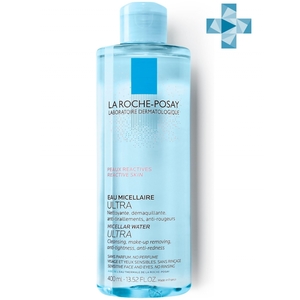 La Roche-Posay Мицеллярная вода для чувствительной, склонной к аллергии кожи Ultra, 400 мл (La Roche-Posay, Physiological Cleansers)