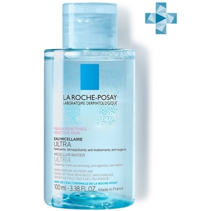 La Roche-Posay Мицеллярная вода для чувствительной, склонной к аллергии кожи Ultra, 100 мл (La Roche-Posay, Physiological Cleansers)