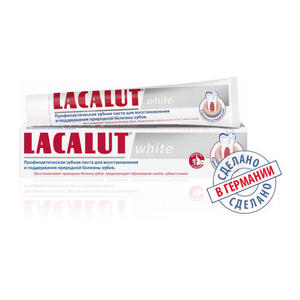 Lacalut Зубная паста Уайт 50 мл (Lacalut, Зубные пасты)