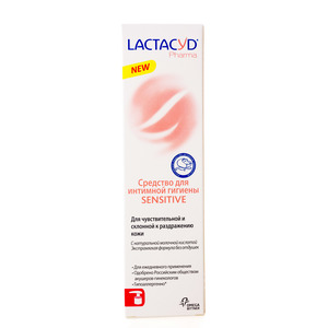 Lactacyd Средство для интимной гигиены для чувствительной кожи 250 мл (Lactacyd, Раздражение)