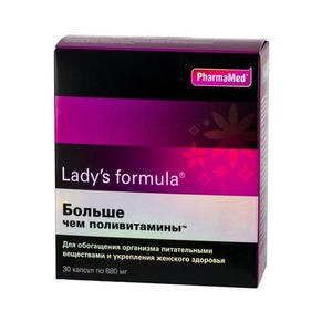Lady's Formula "Больше чем поливитамины" капсулы 880 мг №30 (Lady's Formula, Общеукрепляющие биокомплексы)