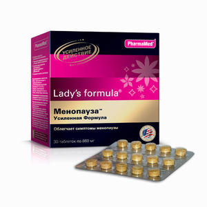 Lady's Formula "Менопауза Усиленная Формула" таблетки 860 мг №30 (Lady's Formula, Укрепление женского здоровья)