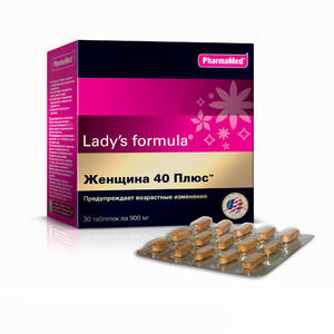 Lady's Formula "Женщина 40 плюс" таблетки №30 (Lady's Formula, Общеукрепляющие биокомплексы)