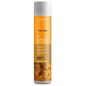Lakme Ultra gold Шампунь для поддержания оттенка окрашенных волос "Золотистый" 100 мл (Lakme, Teknia)