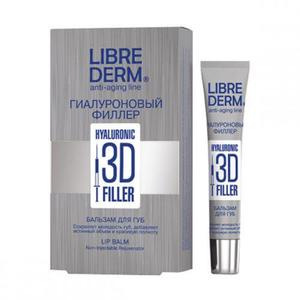 Librederm Гиалуроновый 3D филлер бальзам для губ 20 мл (Librederm, Гиалуроновая коллекция)