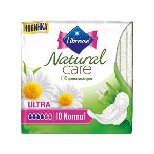Libresse Прокладки Natural Care Ultra Normal 10 штук (Libresse, Natural Care)