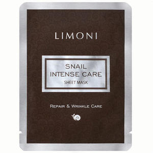 Limoni Интенсивная маска для лица с экстрактом секреции улитки 18 гр (Limoni, Snail Intense)