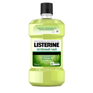 Listerine Ополаскиватель для полости рта "Зеленый чай" 250 мл (Listerine, Ополаскиватели)