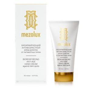Mezolux Биоармирующий антивозрастной крем для рук от пигментных пятен, 50 мл (Mezolux)