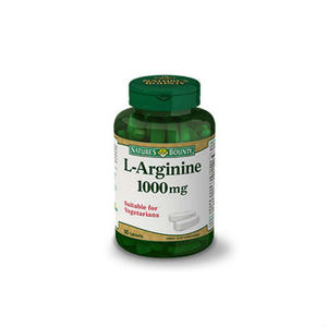 Nature`s Bounty L-аргинин 1000 мг 50 таблеток (Nature`s Bounty, Витамины)