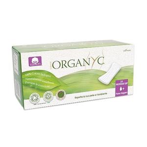 Organyc Прокладки на каждый день в индивид.упаковке 24 шт (Organyc, female hygiene)