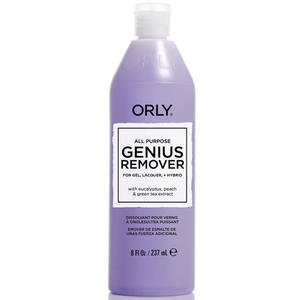 Orly Универсальная жидкость для снятия лака, геля и блёсток Genius Remover, 236.6 мл (Orly, Жидкости для снятия лака)