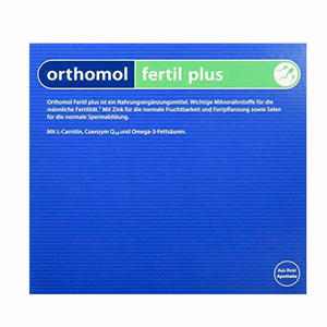 Orthomol Фертиль плюс пакет саше двойной, 90 шт (Orthomol, Для женщин)