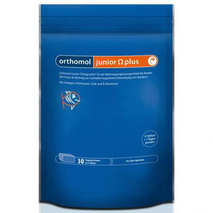 Orthomol Junior Omega plus ириски жевательные 5г №30 (Orthomol, Для детей)