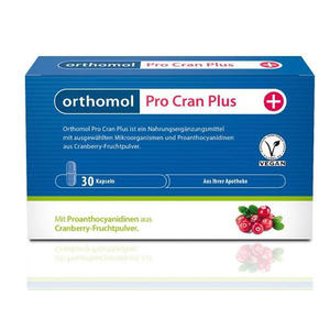 Orthomol Pro Cran Plus капсулы 410 мг №30 (Orthomol, Для женщин)