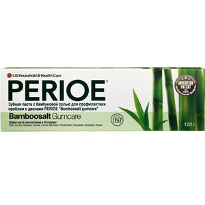 Perioe Зубная паста с бамбуковой солью "bamboosalt gumcare" для профилактики проблем с деснами 120 гр (Perioe, Зубные пасты)