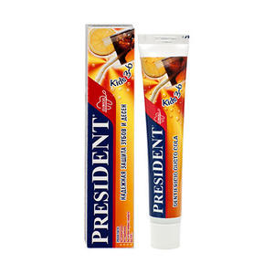 President Кидс паста зубная со вкусом колы 3-6 лет 50 мл (President, Для детей)