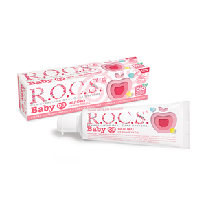R.O.C.S Зубная паста Baby "Нежный уход Яблоко" 45 гр (R.O.C.S, Bebe 0-3 years)