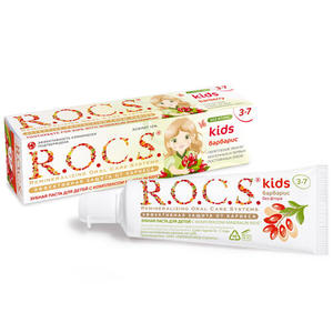 R.O.C.S Зубная паста для детей "Барбарис" 45 гр. (R.O.C.S, Kids 3-7 years)