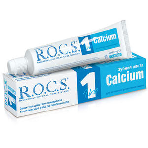 R.O.C.S Зубная паста Uno Calcium 74 гр (R.O.C.S, Для Взрослых)