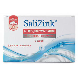 Salizink Мыло для умывания для всех типов кожи с серой, 100 г (Salizink, Уход)