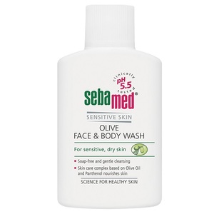 Sebamed Гель для лица и тела очищающий оливковый 200 мл (Sebamed, Sensitive Skin)