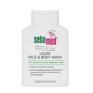 Sebamed Гель для лица и тела очищающий Sensitive Skin iquid face and body wash 200 мл (Sebamed, Sensitive Skin)