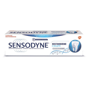 Sensodyne Зубная паста Восстановление и защита, для чувствительных зубов, 75 мл (Sensodyne, Зубные пасты)