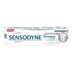 Sensodyne Зубная паста "Восстановление и Защита отбеливающая", 75 мл (Sensodyne, Зубные пасты)