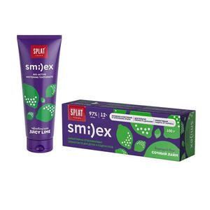 Splat Зубная паста для подростков SMILEX сочный лайм 100 г (Splat, Smi)ex)