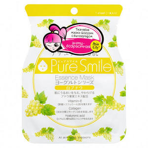 Sun Smile Маска для лица на йогуртовой основе c виноградом 1 шт (Sun Smile, Yougurt)