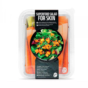 Superfood Salad for Skin Набор из 7 тканевых масок для жирной кожи с расширенными порами Facial Sheet Mask 7 Set When Your Pores Become Suddenly Visible (Superfood Salad for Skin, Наборы)