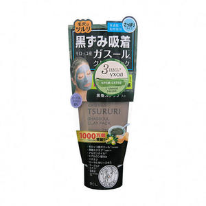 Tsururi Крем-скраб для лица с вулканической глиной, каолином и коричневым сахаром 150 г (Tsururi, Глубокое очищение)