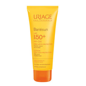 Uriage Солнцезащитное молочко для лица и тела SPF50+ Барьесан 100 мл (Uriage, Bariesun)