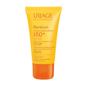 Uriage Солнцезащитный крем без ароматизаторов SPF50+  Барьесан 50 мл (Uriage, Bariesun)
